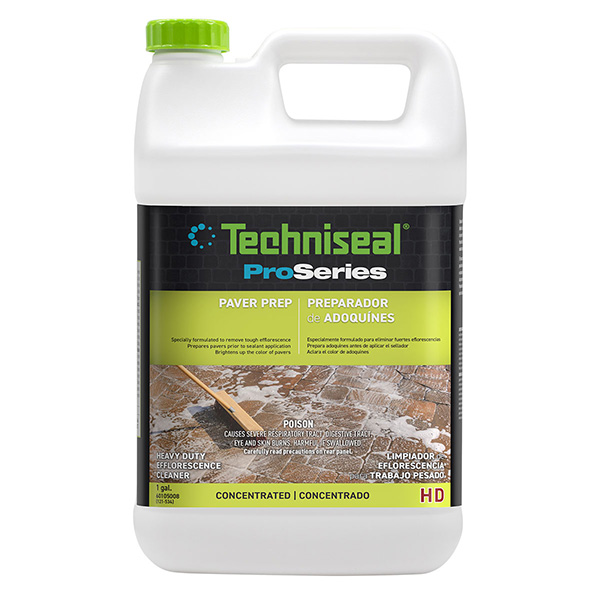 Techniseal® HD Paver Prep - Efflo Cleaner & Pre-Seal Preparator 1 Gal Jug - Hardscape Supplies